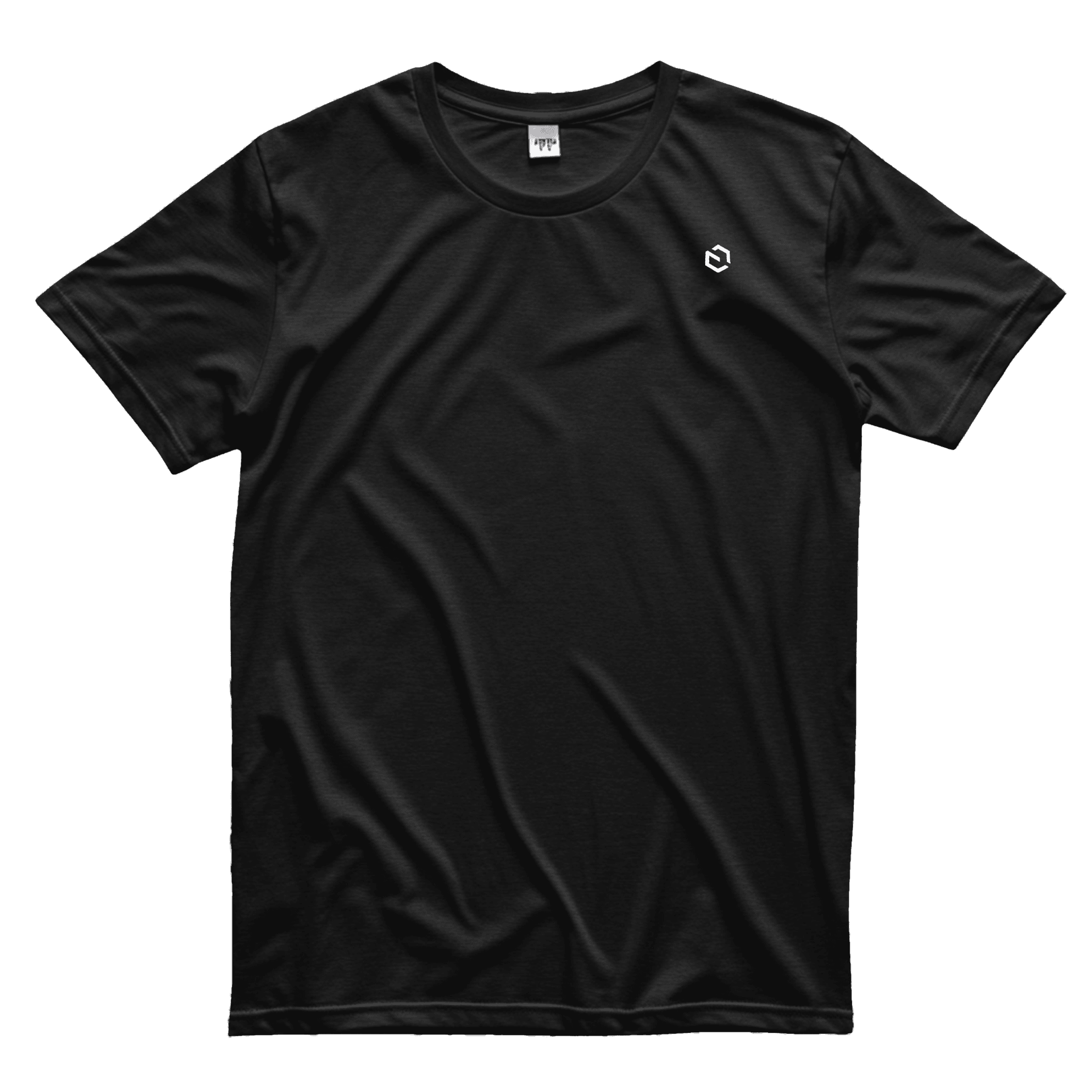 Black tshirt with the PsiloCMS logo on the front