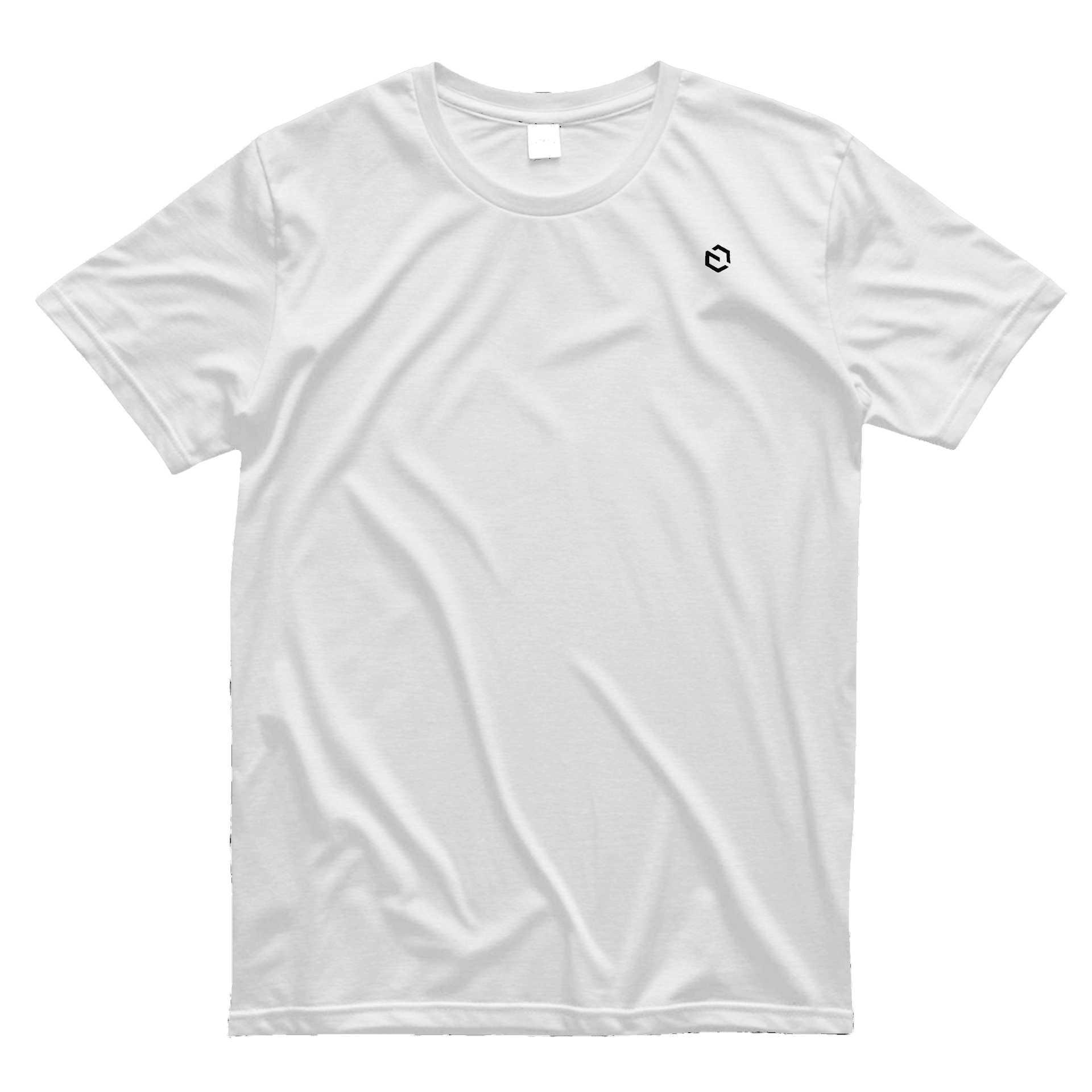 White tshirt with the PsiloCMS logo on the front